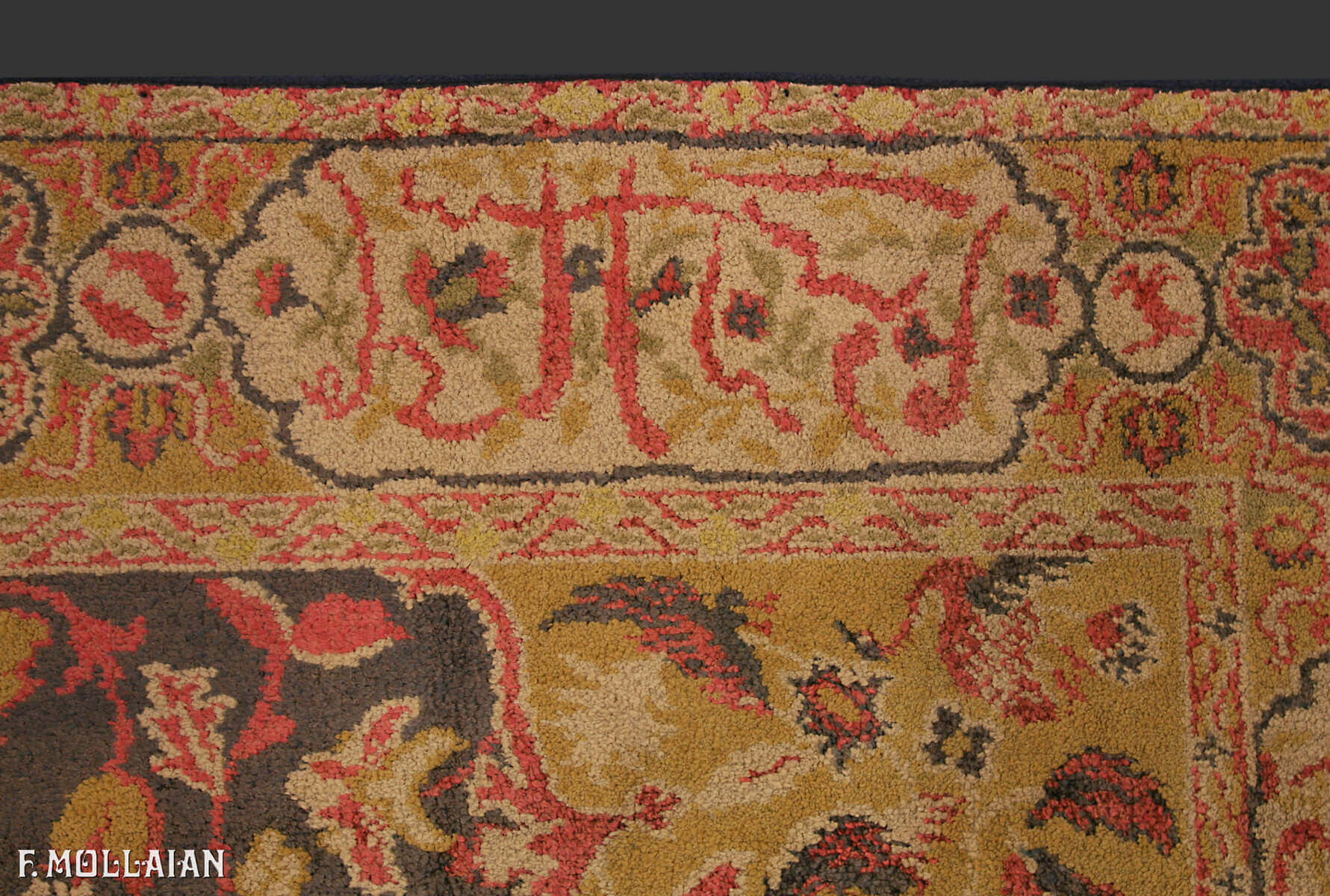 Semi-Antique European Silk Rug n°:10280892